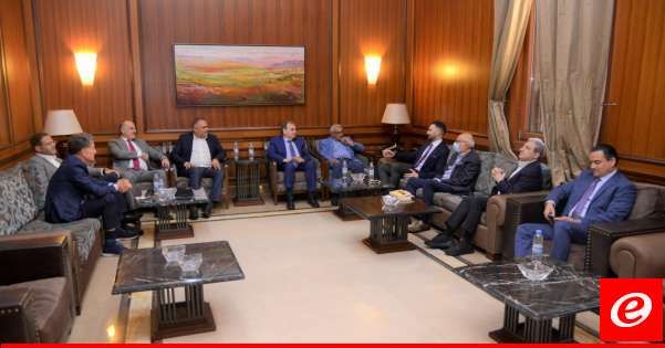 نواب "اللقاء الديمقراطي" التقوا النواب سعد والبزري وجراده