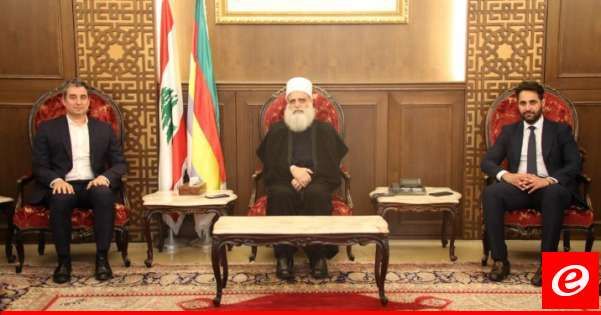 ابي المنى عرض قضايا داخلية ووطنية عامة مع ضو وحمدان واتصل بالمطران الجلخ مهنئا