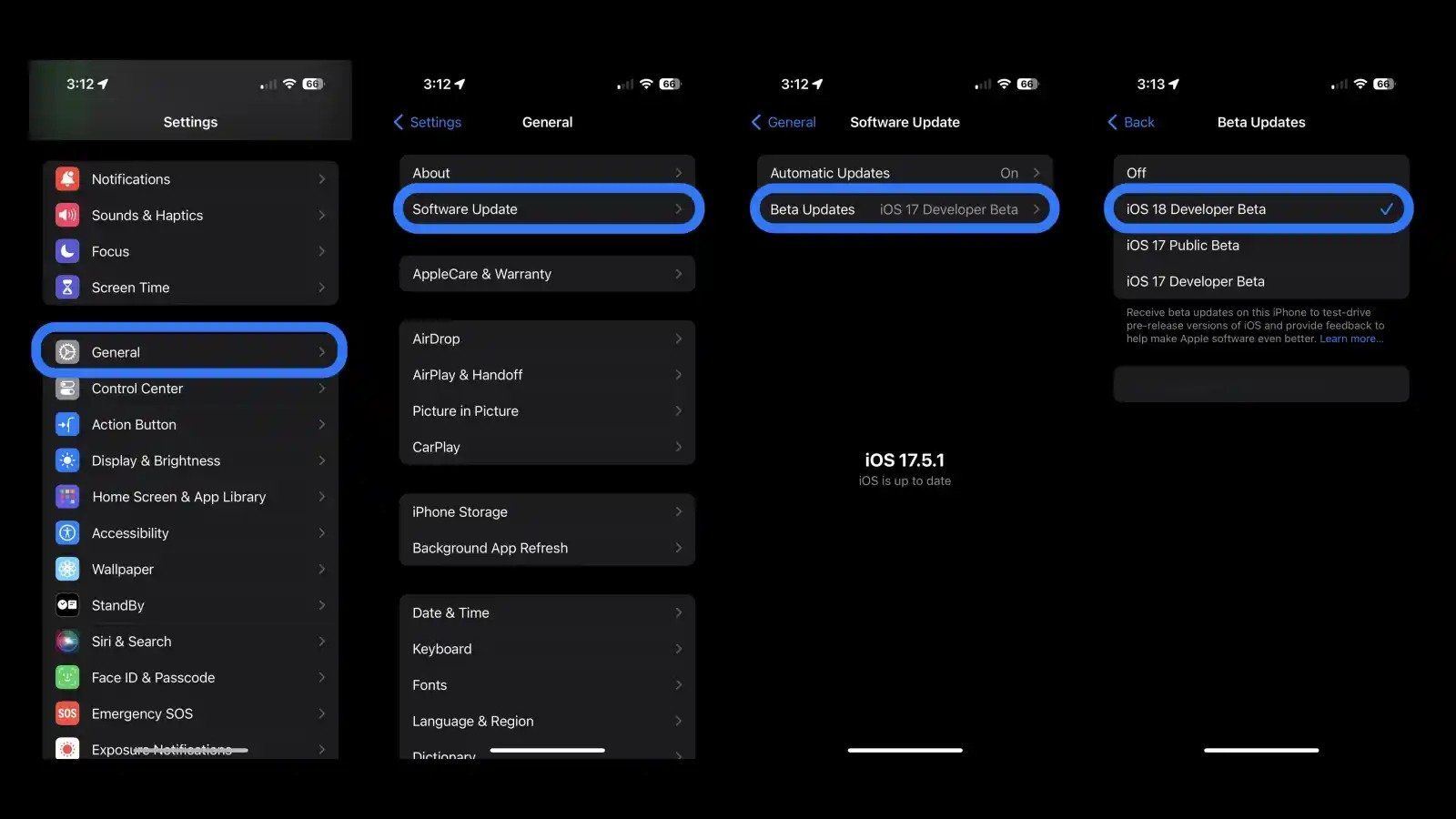 تكنولوجيا: طريقة تثبيت النسخة التجريبية من iOS 18 على أيفون .. خطوة بخطوة