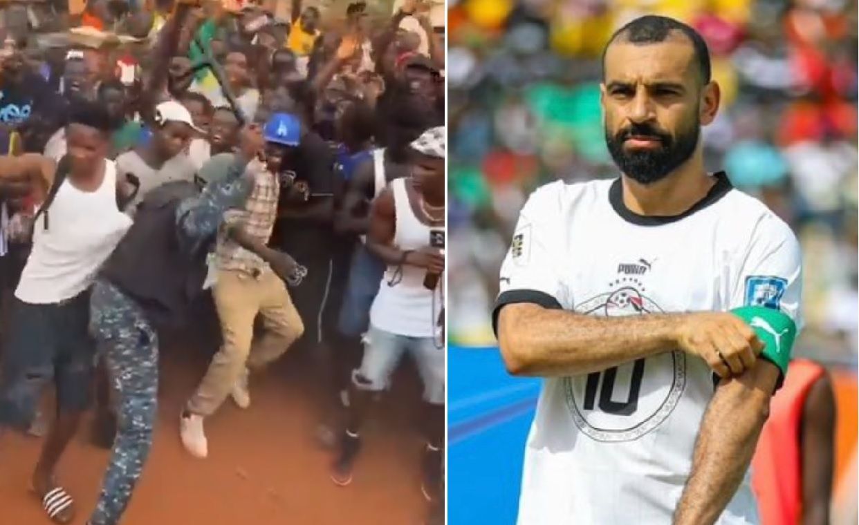 الامارات | جمهور غينيا بيساو يصدم محمد صلاح في الشارع (فيديو)