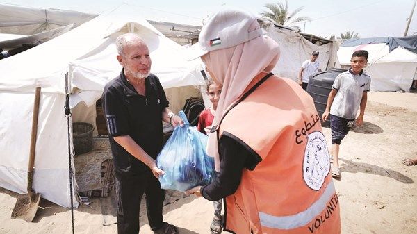 «الفارس الشهم 3» تقدم مساعدات إغاثية وطبية لسكان قطاع غزة
