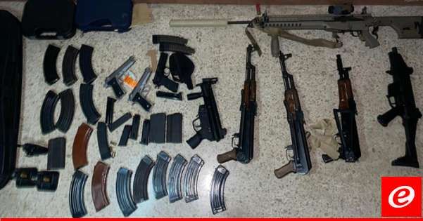 الجيش: دهم منازل مطلوبين في بلدتَي جديتا وبريتال وتوقيف مواطن وسوريَّين