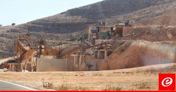 لجنة البيئة: اكثر من 1230 مقلعا وكسارة معظمها غير شرعي تعمل من دون ضوابط ومعايير محددة