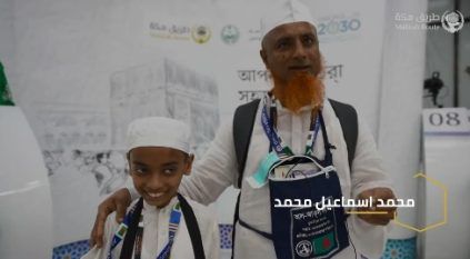 10 آلاف عبوة من حليب الإبل كهدية لضيوف الرحمن