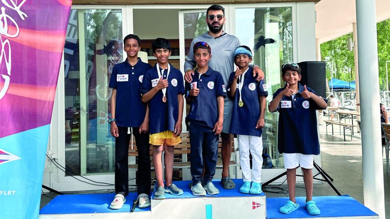 الامارات | «أبوظبي للشراع الحديث»  يحرز ذهبية وبرونزية في المجر