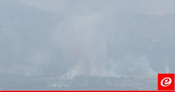 السلطات الإسرائيلية: 21 فريق إطفاء و8 طائرات يواصلون إخماد حرائق جراء صواريخ أطلقت من لبنان