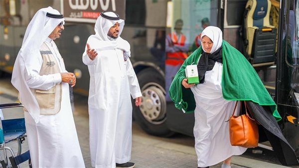 500 حاج فلسطيني من ضيوف خادم الحرمين يصلوا إلى مكة