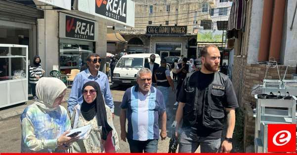 مراقبو الاقتصاد بالنبطية نظموا جولة تفتيشية على محال الحلويات والمطاعم والملاحم والخضار والفاكهة والعصائر