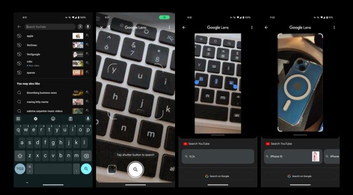 تكنولوجيا: ‏YouTube يضيف تكامل بحث Google Lens على نظام أندرويد