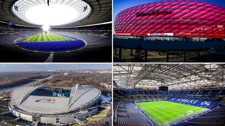 إليكم وجه ألمانيا الناعم.. 10 ملاعب كروية أم لوحات فنية؟
