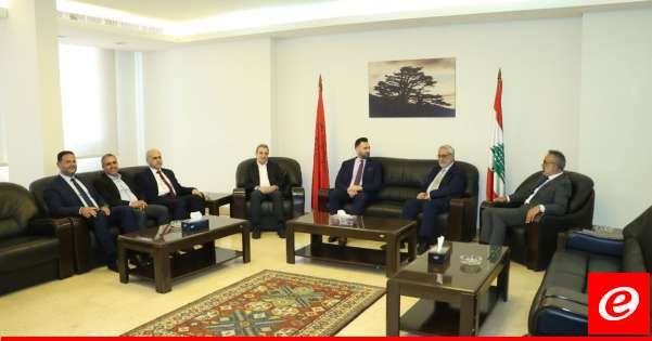 هاغوب بقرادونيان التقى وفدا من الاشتراكي برئاسة تيمور جنبلاط وبحث معه بالملف الرئاسي
