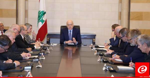 ميقاتي عرض الاوضاع العامة مع سفير قطر وبريطانيا واستقبل زوارا