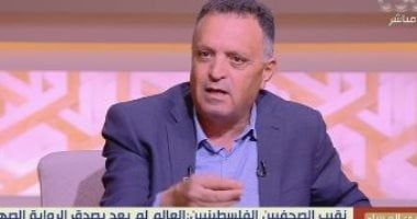 نقيب الصحفيين الفلسطينيين: مصر وإعلامها يساندان شعبنا منذ اليوم الأول للحرب