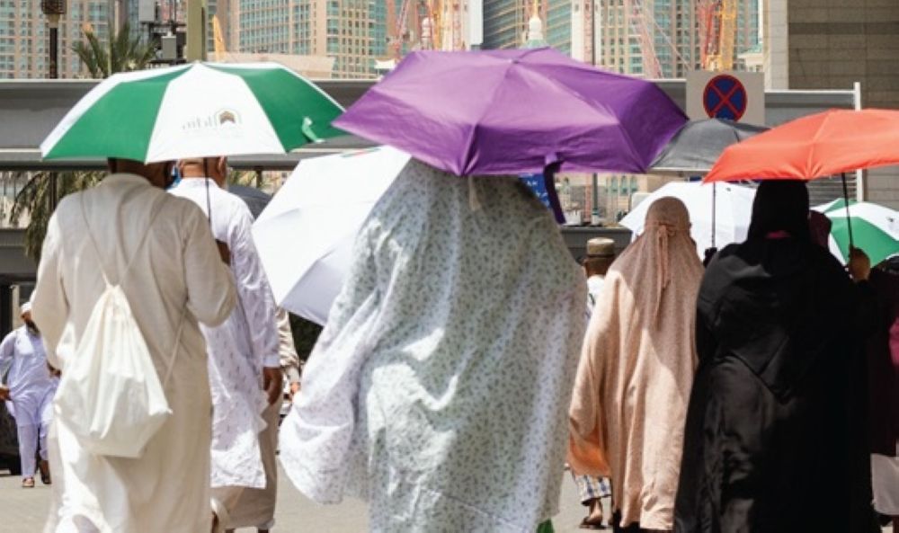 في ظل ارتفاع الحرارة.. "الأرصاد" يوجه نصائح مهمة لحج آمن وصحي