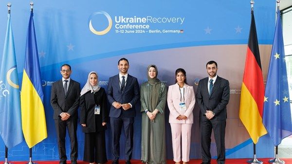 الإمارات تشارك في مؤتمر تعافي أوكرانيا