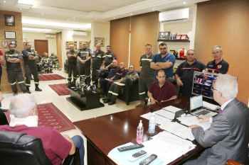 العميد خطار أعطى توجيهاته لرفع الجهوزية إلى حدّها الأقصى استعداداً لمواجهة خطر الحرائق