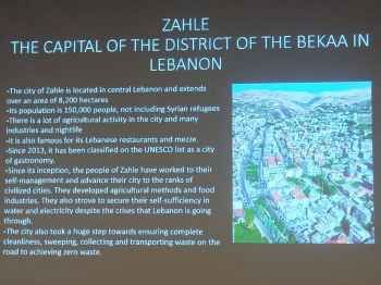 انضمام مدينة زحلة إلى "مبادرة مدن صفر نفايات" بدعم من برنامج الأمم المتحدة للبيئة