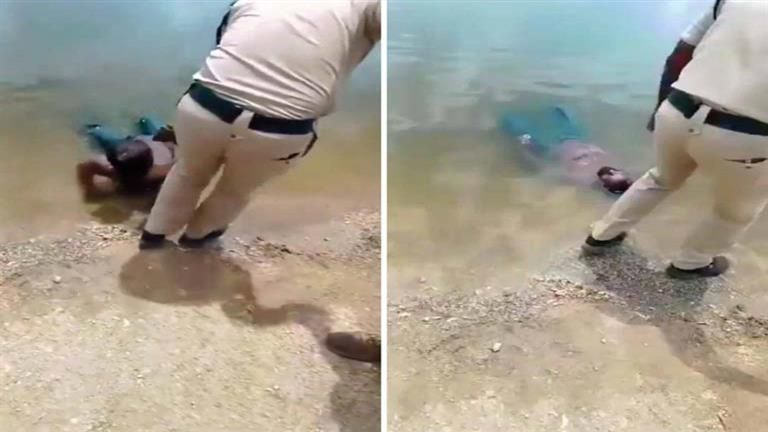 اعتقدوا أنه غريق.. الشرطة الهندية تسحب رجل من المياه بعد ساعات ليكتشفوا مفاجأة (فيديو)