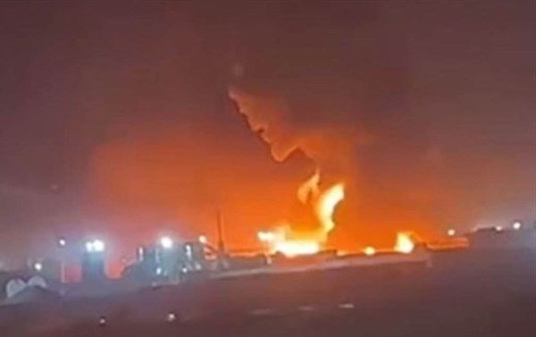 حريق هائل بمصفاة نفط في أربيل