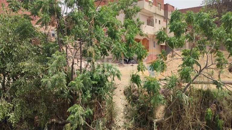 أهالي قرية أبو شميس بالشرقية يناشدون المحافظ لتغطية خليج وسط المنازل (صور)