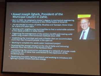 انضمام مدينة زحلة إلى "مبادرة مدن صفر نفايات" بدعم من برنامج الأمم المتحدة للبيئة