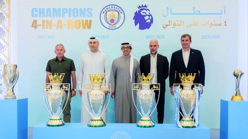 الامارات | منصور بن زايد: إنجاز مانشستر سيتي يجسّد نجاح الاستراتيجية
