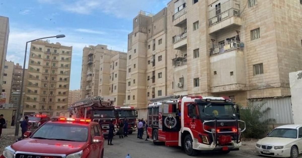 بالصور: تفاصيل حريق المنقف في الكويت – مقتل وإصابة العشرات