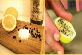 الليمون والملح والفلفل لن تصدق المعجزه التي تحدث عند خلط هذه المكونات مع بعضها .. شاهد بنفسك