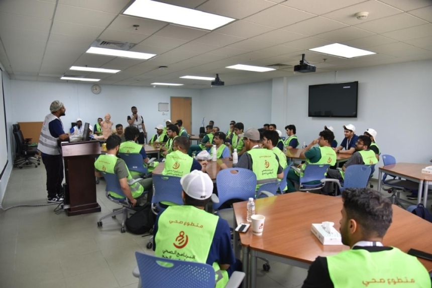 البرنامج الصحي التطوعي بالحج يبدأ عمله بـ130 فريقًا بالمشاعر المقدسة