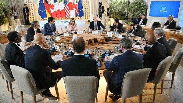 «مجموعة السبع» تؤكد التزامها بحل الدولتين