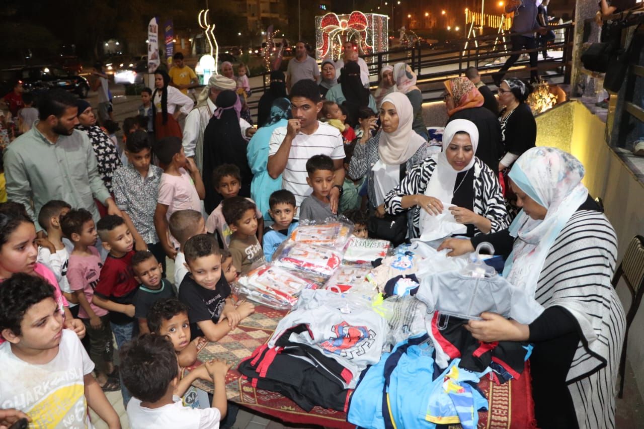 ضمن مبادرات التحالف الوطنى.. دليل الخير ترسم الفرحة على الأطفال وذوى الهمم