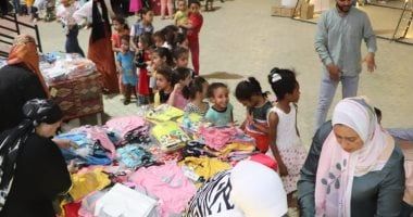 ضمن مبادرات التحالف الوطنى.. دليل الخير ترسم الفرحة على الأطفال وذوى الهمم
