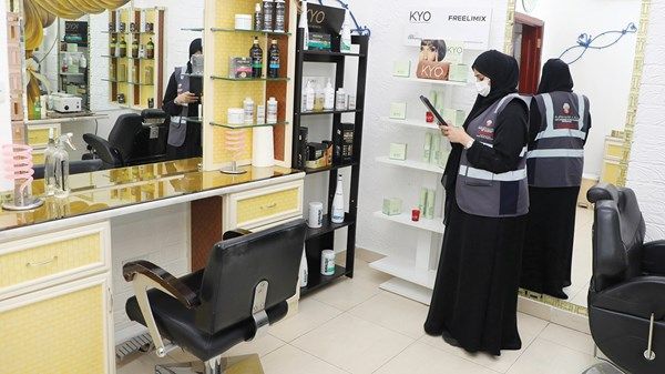 حملات تفتيشية على المنشآت غير الغذائية ومناطق الألعاب في العين