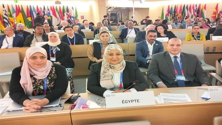 وفد وزارة العمل يشارك في الجلسة الختامية لمؤتمر العمل الدولي بجنيف