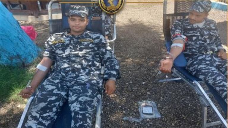 مديرية أمن الأقصر تنظم حملة للتبرع بالدم