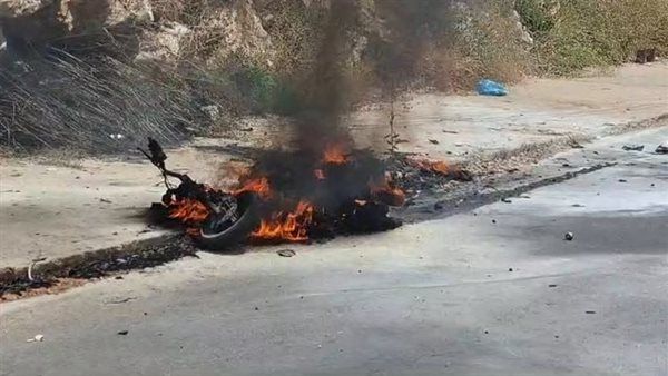 قتيل وجريح في غارة إسرائيلية على دراجة نارية ببنت جبيل جنوبي لبنان
