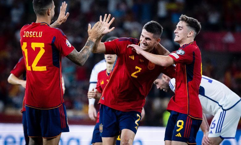 التشكيلة الرسمية لقمة إسبانيا ضد كرواتيا في يورو 2024