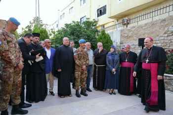 دير القديس أنطونيوس البادواني في صور احتفل بعيد شفيعه وبافتتاح برج الكنيسة بعد ترميمه