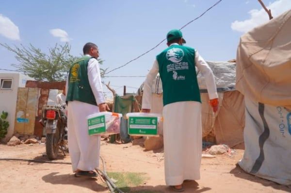 مركز الملك سلمان يدشن مشروع الأضاحي بمحافظة مأرب