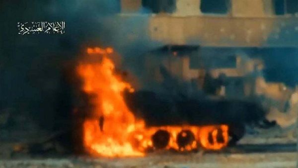 تفاصيل مثيرة حول الجنود المحروقين داخل مدرعة النمر بصاروخ قسامي