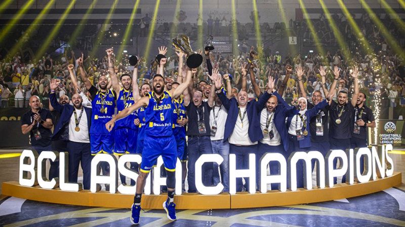 الامارات | الرياضي اللبناني يُتوّج بلقب «أبطال آسيا للسلة» في دبي