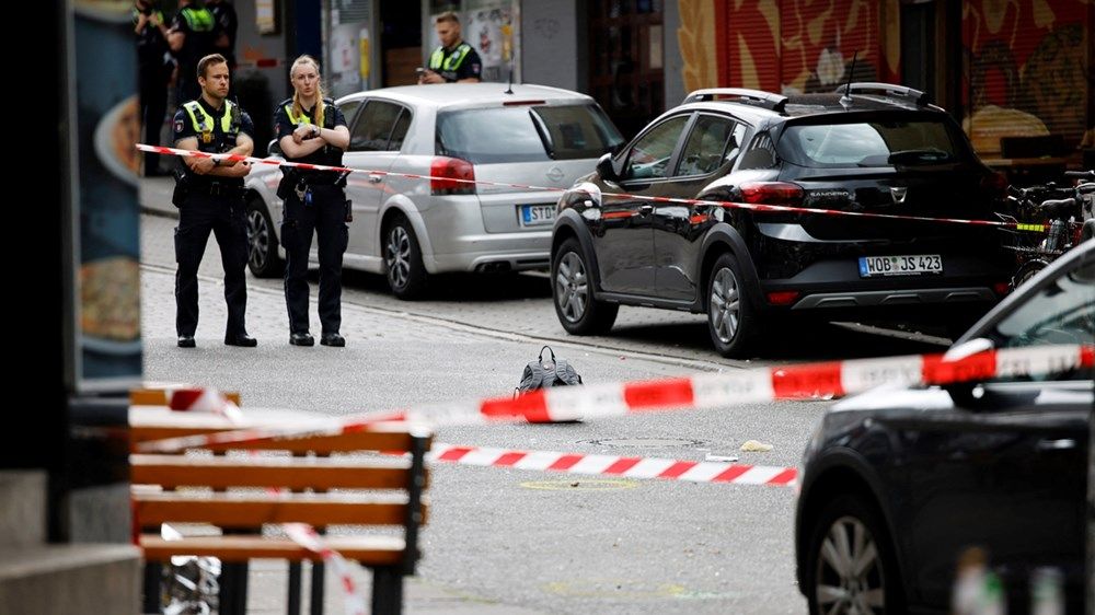 الشرطة الألمانية تطلق النار على مسلح حاول مهاجمة المارة