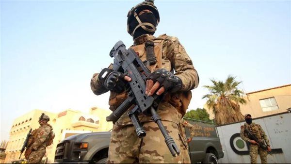 قوات النخبة العراقية لمكافحة الإرهاب تحرس المطاعم الأمريكية