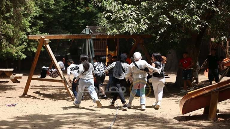 أجواء مُبهجة.. 60 صورة ترصد احتفال المواطنين بعيد الأضحى في جنينة الأسماك