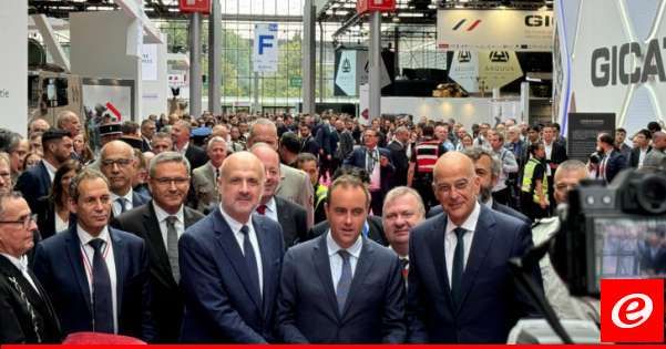 مولوي شارك بافتتاح المعرض الدولي للدفاع والأمن "Eurosatory 2024" في باريس