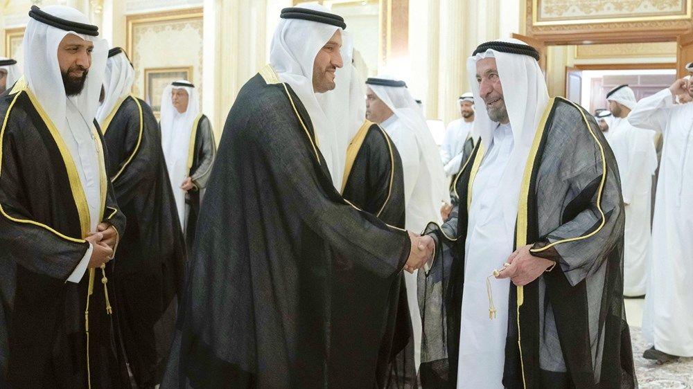 الحكام يستقبلون المهنئين بعيد الأضحى المبارك