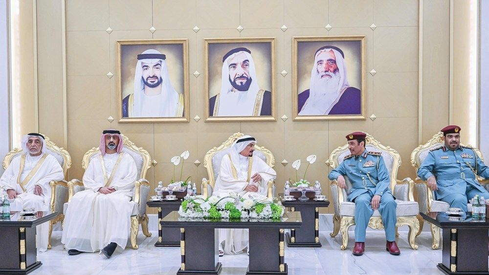 الحكام يستقبلون المهنئين بعيد الأضحى المبارك