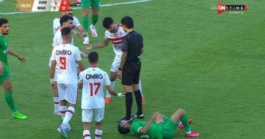 30 دقيقة.. المصري يتقدم بهدف "فخر" والزمالك يبحث عن التعادل