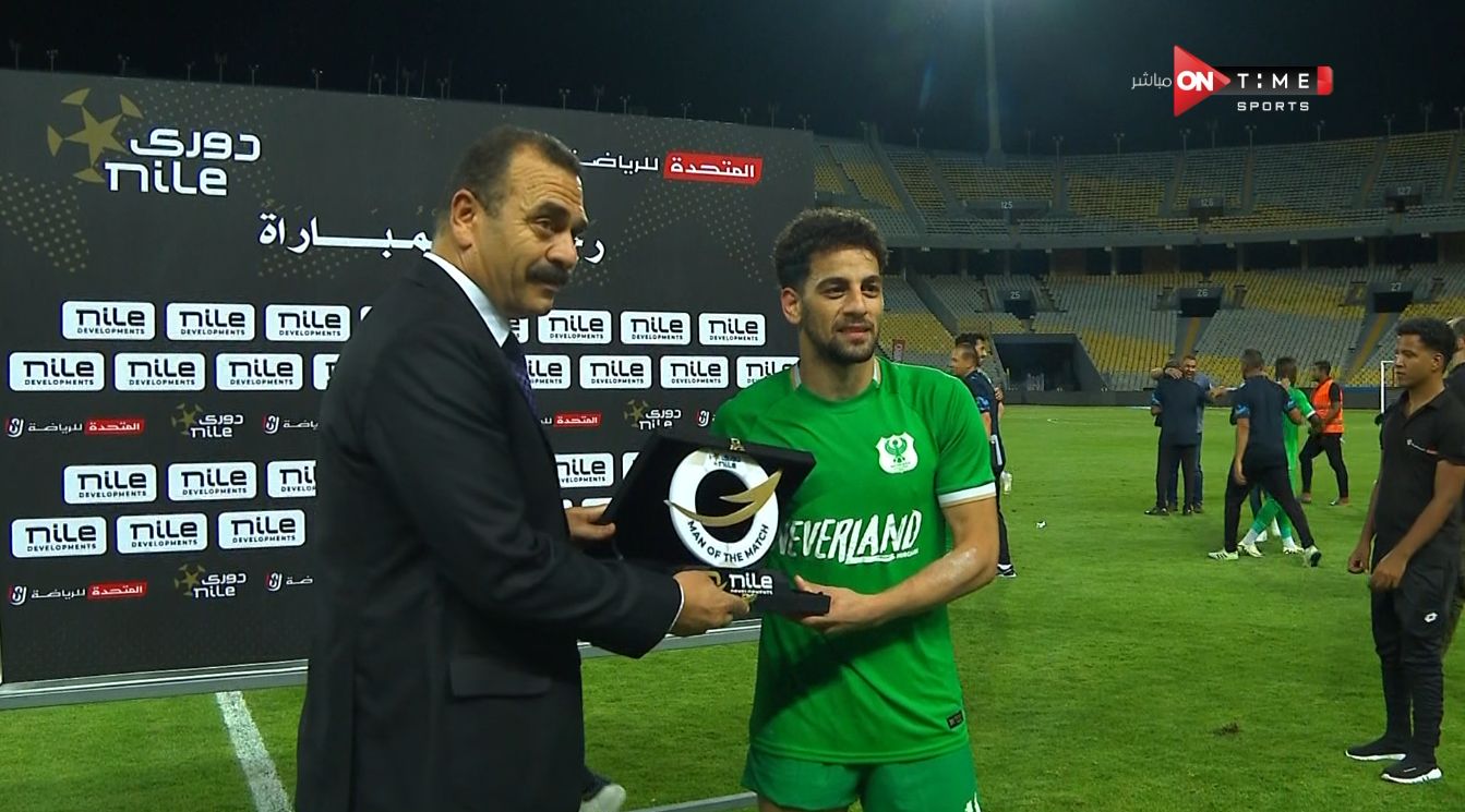 محمد الشامى أفضل لاعب بمباراة الزمالك والمصرى في الدورى