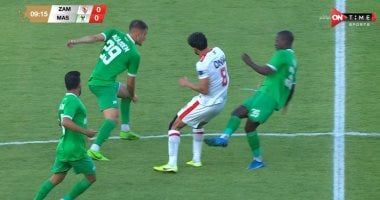 استمرار جس النبض بين الزمالك والمصرى البورسعيدى فى أول 15 دقيقة